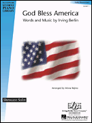 God Bless America piano sheet music cover